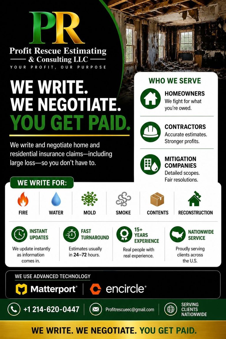 Profit Rescue one-sheet flyer